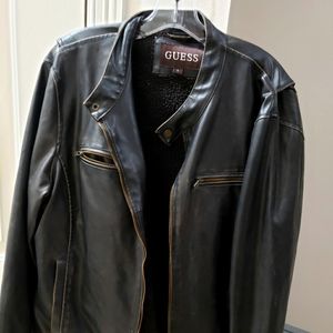 Guess leather jacket